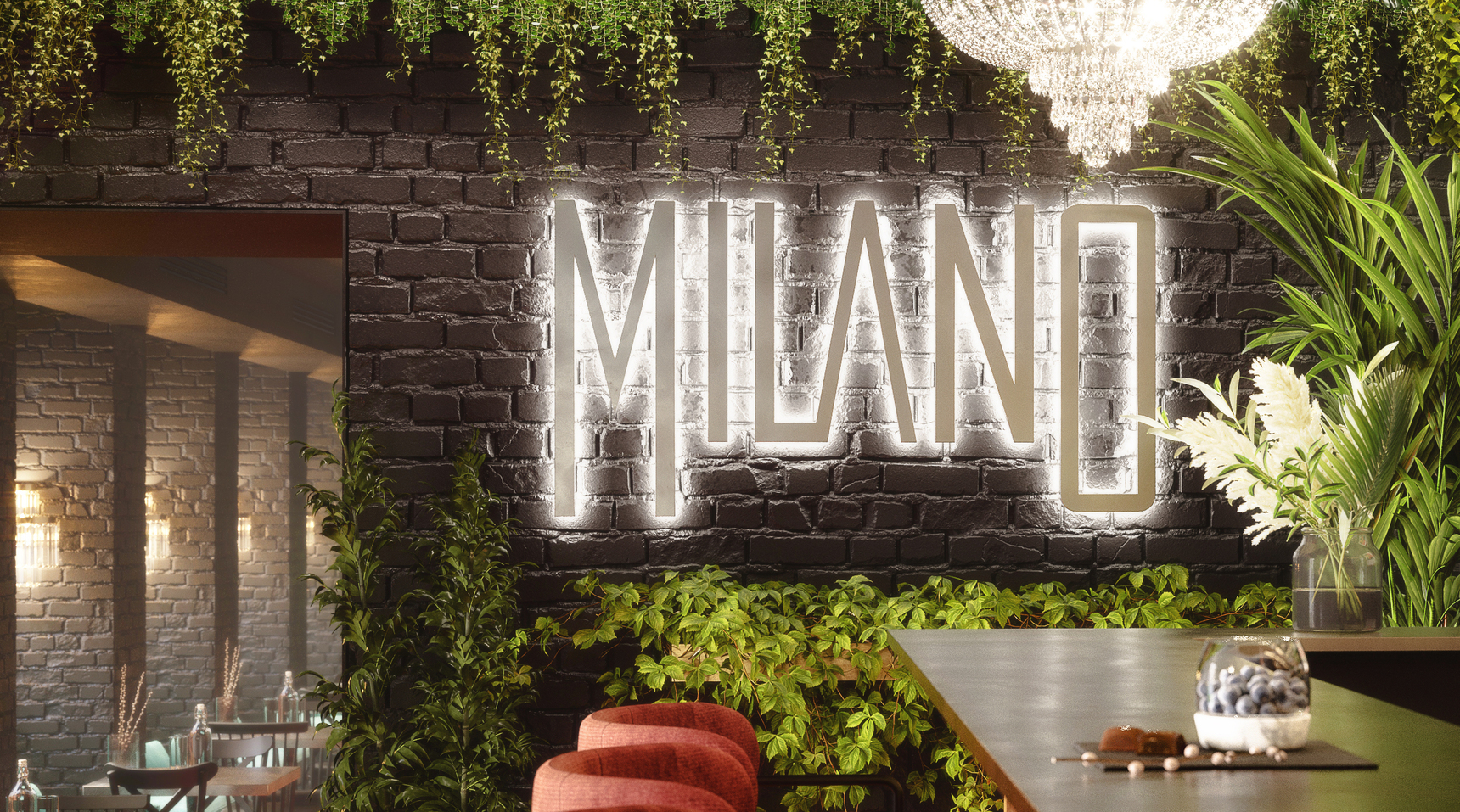 Визуализация для ресторана