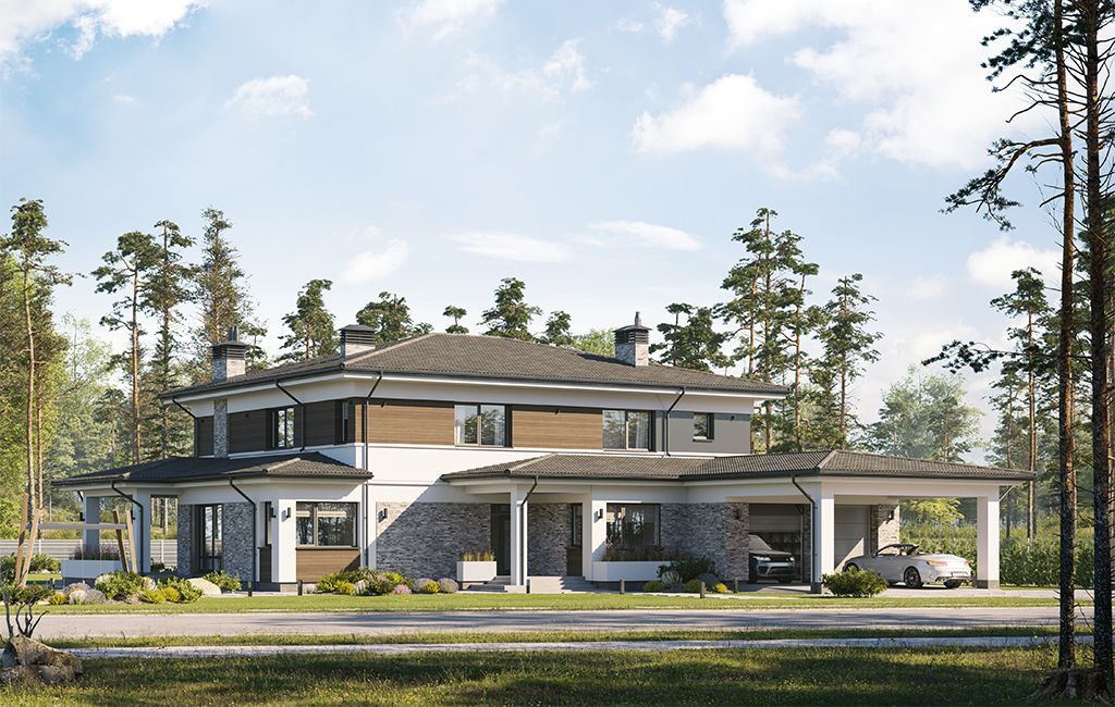 Использование 3D визуализации экстерьера в сфере рекламы, девелопмента и маркетинга.