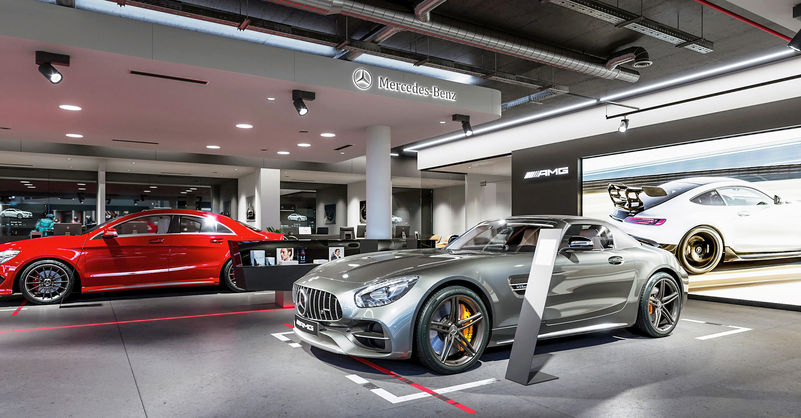 Визуализация для магазина